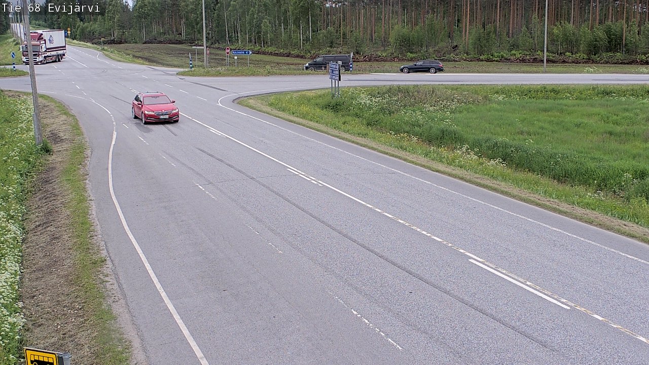 Kelikamerat Kuva Tie 68 Evijärvi, Evijärvi, Etelä-Pohjanmaa