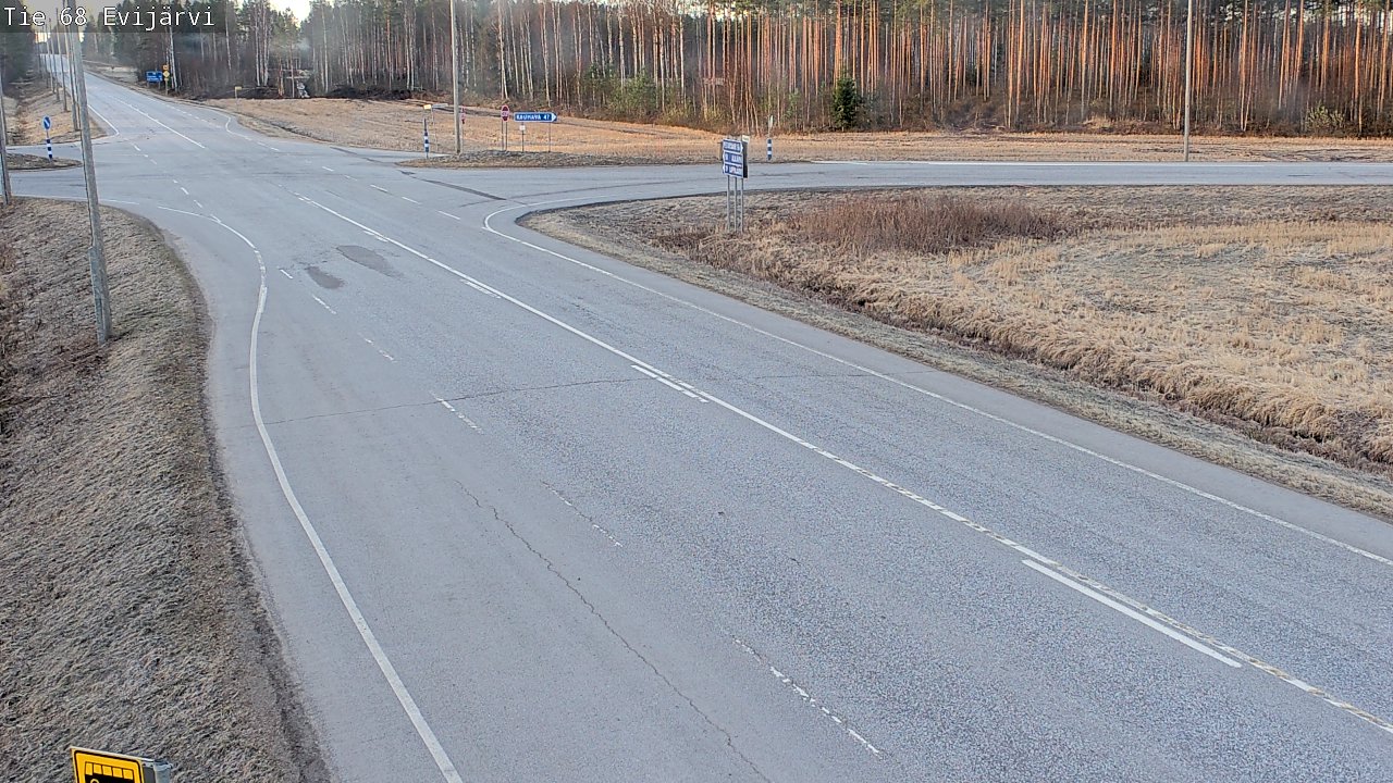 Kelikamerat Kuva Tie 68 Evijärvi, Evijärvi, Etelä-Pohjanmaa