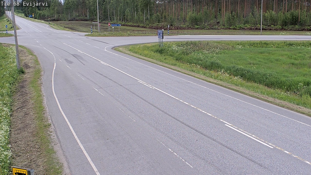 Kelikamerat Kuva Tie 68 Evijärvi, Evijärvi, Etelä-Pohjanmaa