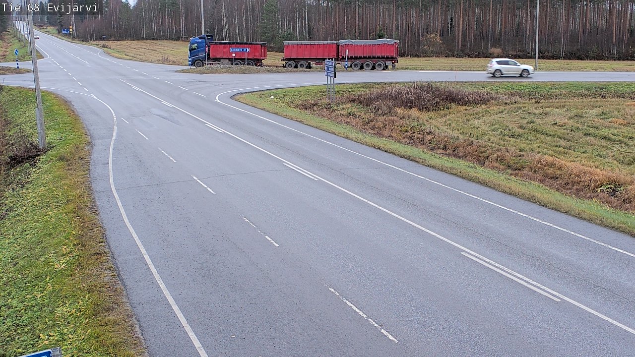 Kelikamerat Kuva Tie 68 Evijärvi, Evijärvi, Etelä-Pohjanmaa