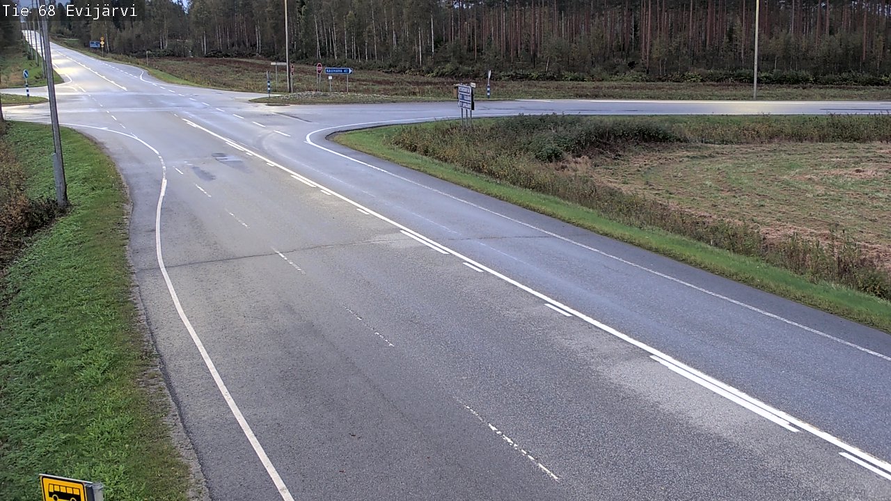 Kelikamerat Kuva Tie 68 Evijärvi, Evijärvi, Etelä-Pohjanmaa