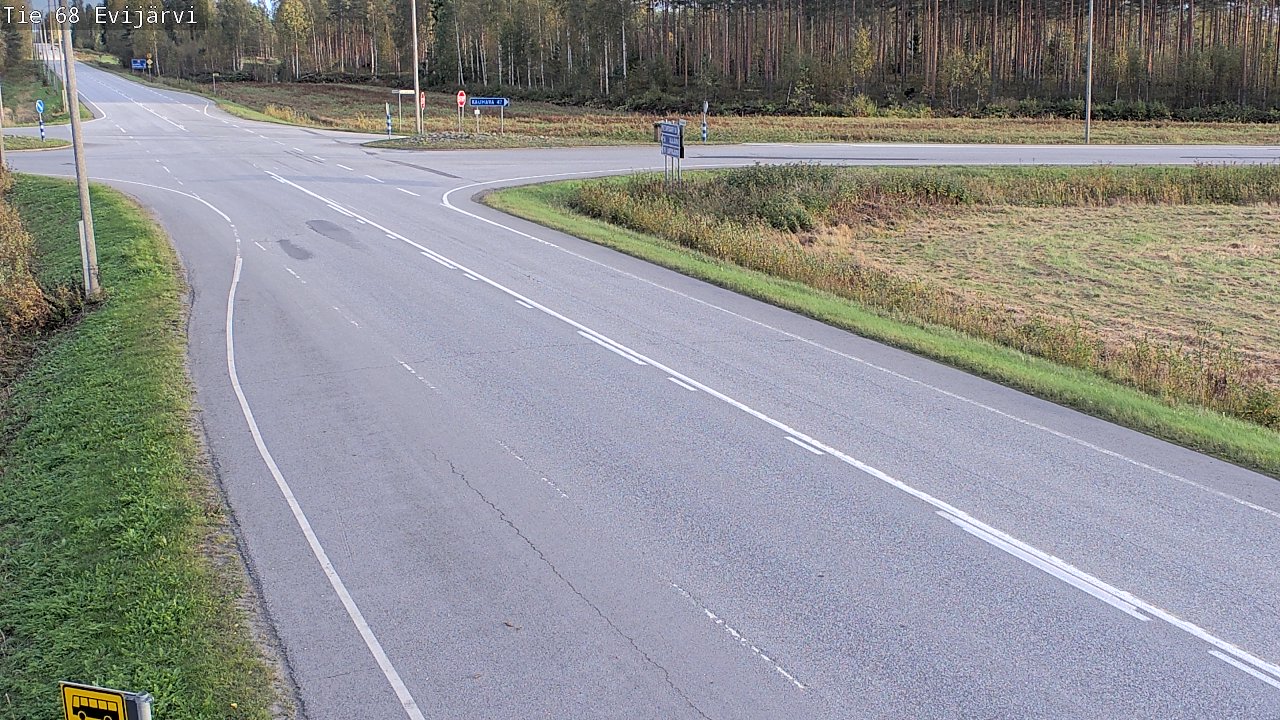 Kelikamerat Kuva Tie 68 Evijärvi, Evijärvi, Etelä-Pohjanmaa