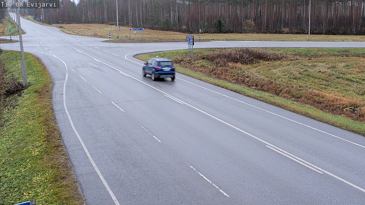Kelikamerat Kuva Tie 68 Evijärvi, Evijärvi, Etelä-Pohjanmaa