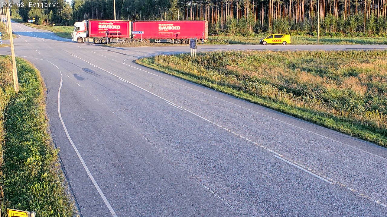 Kelikamerat Kuva Tie 68 Evijärvi, Evijärvi, Etelä-Pohjanmaa