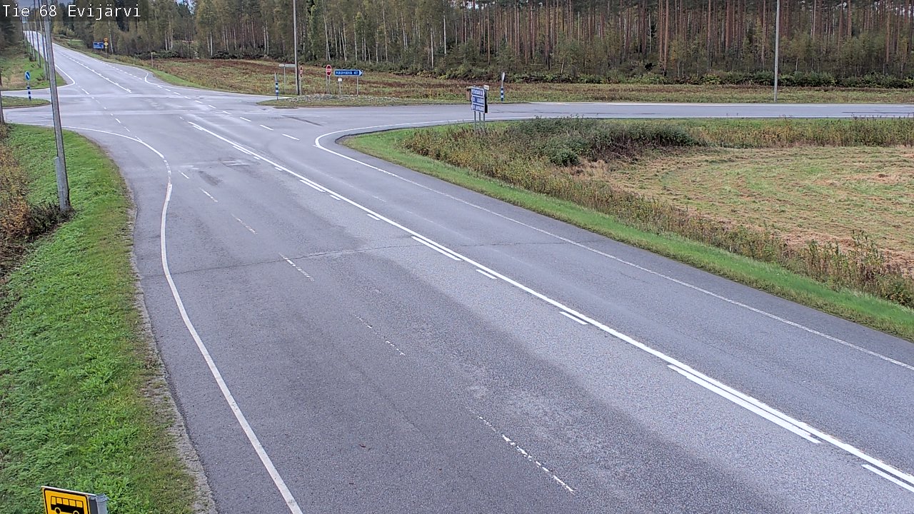 Kelikamerat Kuva Tie 68 Evijärvi, Evijärvi, Etelä-Pohjanmaa