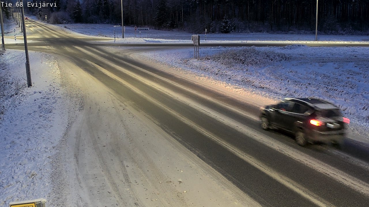 Kelikamerat Kuva Tie 68 Evijärvi, Evijärvi, Etelä-Pohjanmaa
