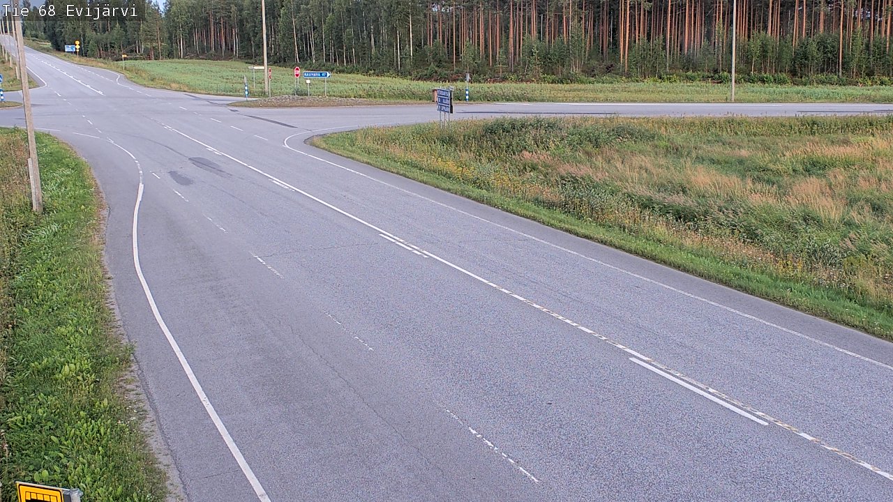 Kelikamerat Kuva Tie 68 Evijärvi, Evijärvi, Etelä-Pohjanmaa