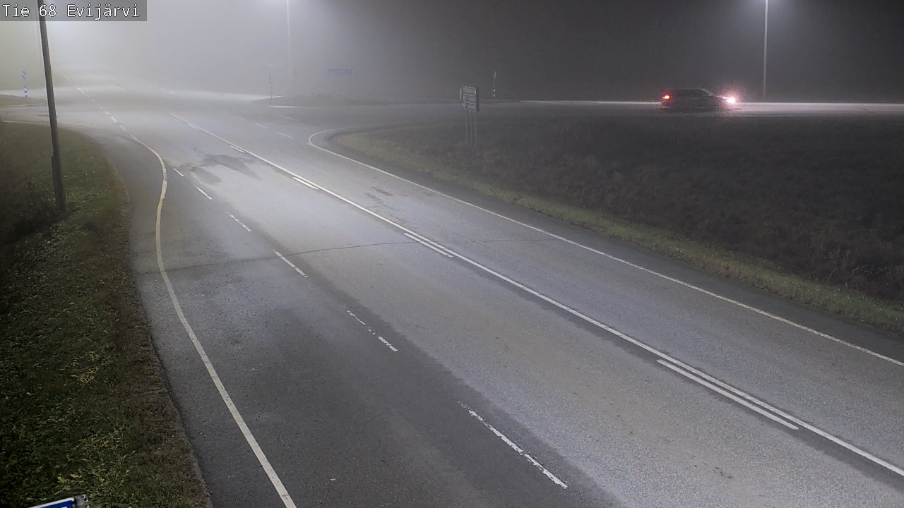 Weather Camera Image Väg 68 Evijärvi, Evijärvi, Etelä-Pohjanmaa