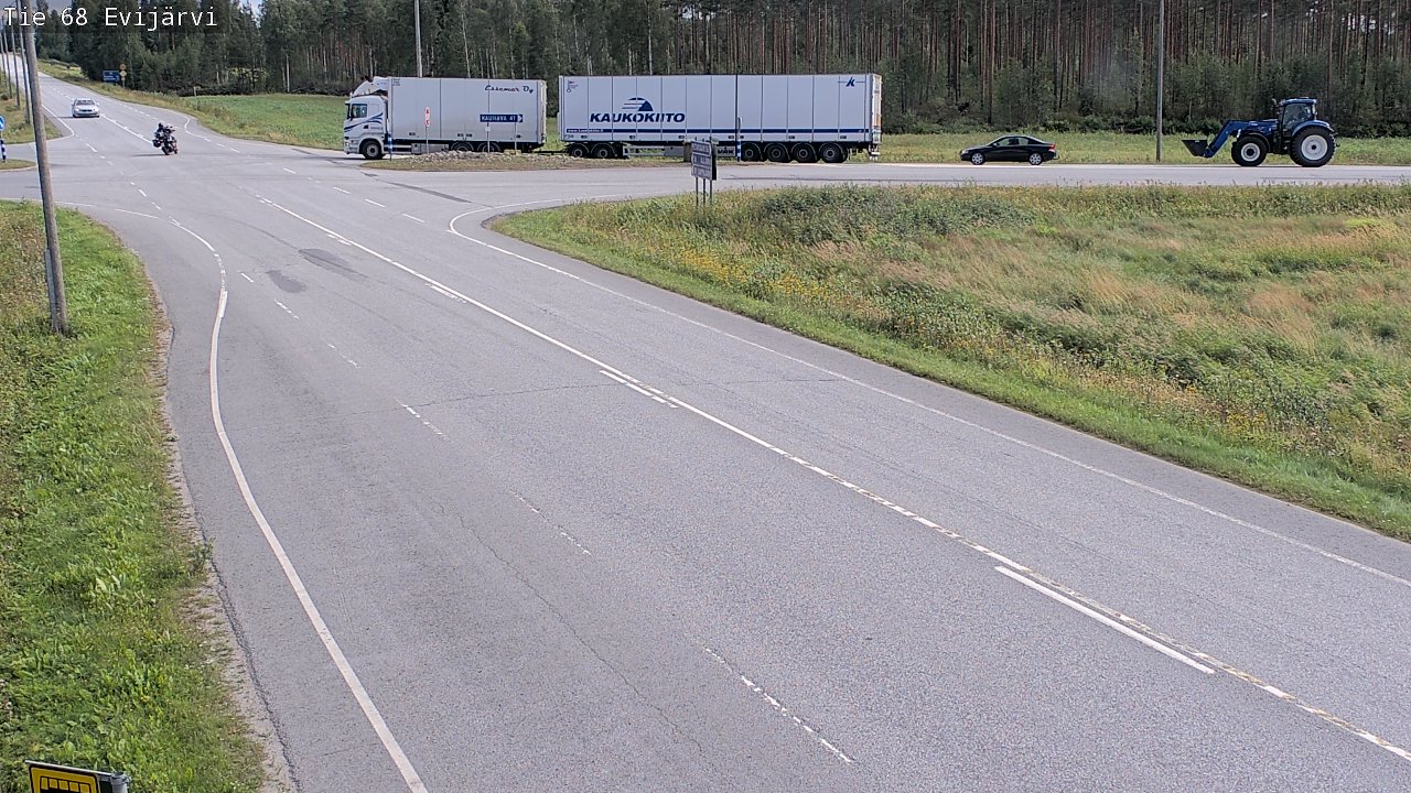 Kelikamerat Kuva Tie 68 Evijärvi, Evijärvi, Etelä-Pohjanmaa