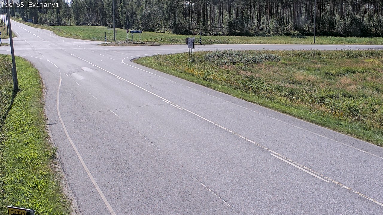 Kelikamerat Kuva Tie 68 Evijärvi, Evijärvi, Etelä-Pohjanmaa