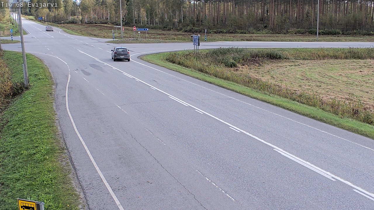 Kelikamerat Kuva Tie 68 Evijärvi, Evijärvi, Etelä-Pohjanmaa