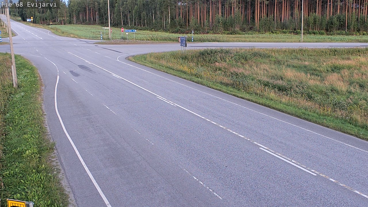 Kelikamerat Kuva Tie 68 Evijärvi, Evijärvi, Etelä-Pohjanmaa