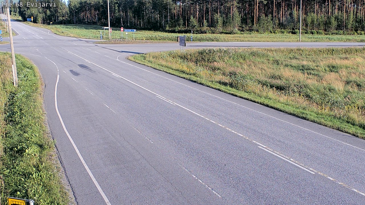 Kelikamerat Kuva Tie 68 Evijärvi, Evijärvi, Etelä-Pohjanmaa