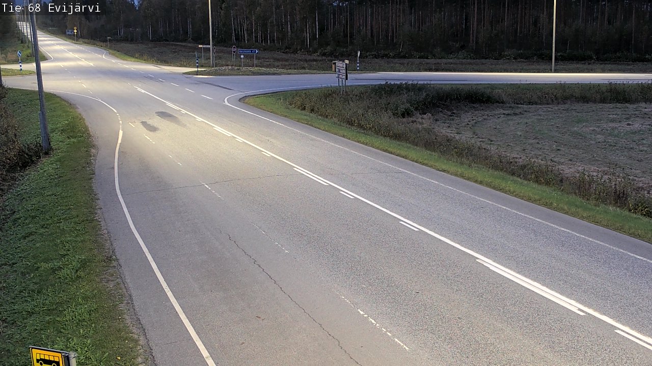 Kelikamerat Kuva Tie 68 Evijärvi, Evijärvi, Etelä-Pohjanmaa