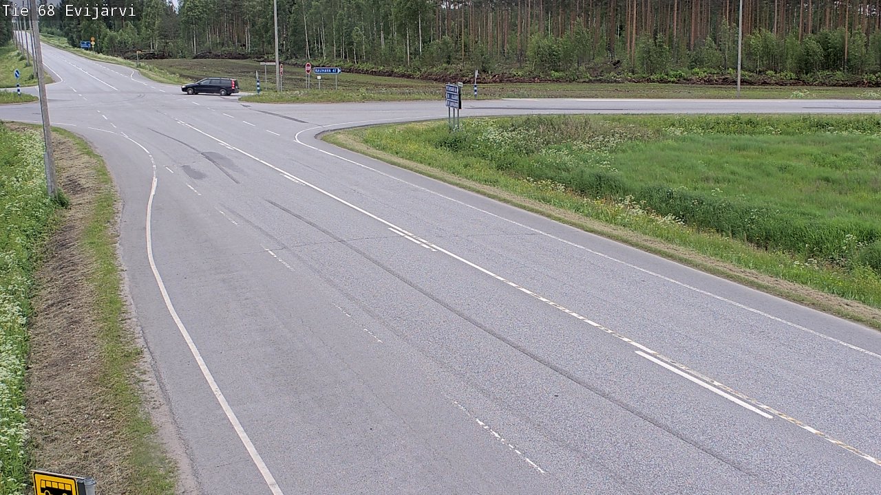 Kelikamerat Kuva Tie 68 Evijärvi, Evijärvi, Etelä-Pohjanmaa
