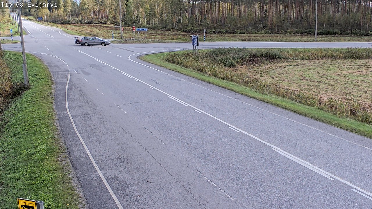 Kelikamerat Kuva Tie 68 Evijärvi, Evijärvi, Etelä-Pohjanmaa
