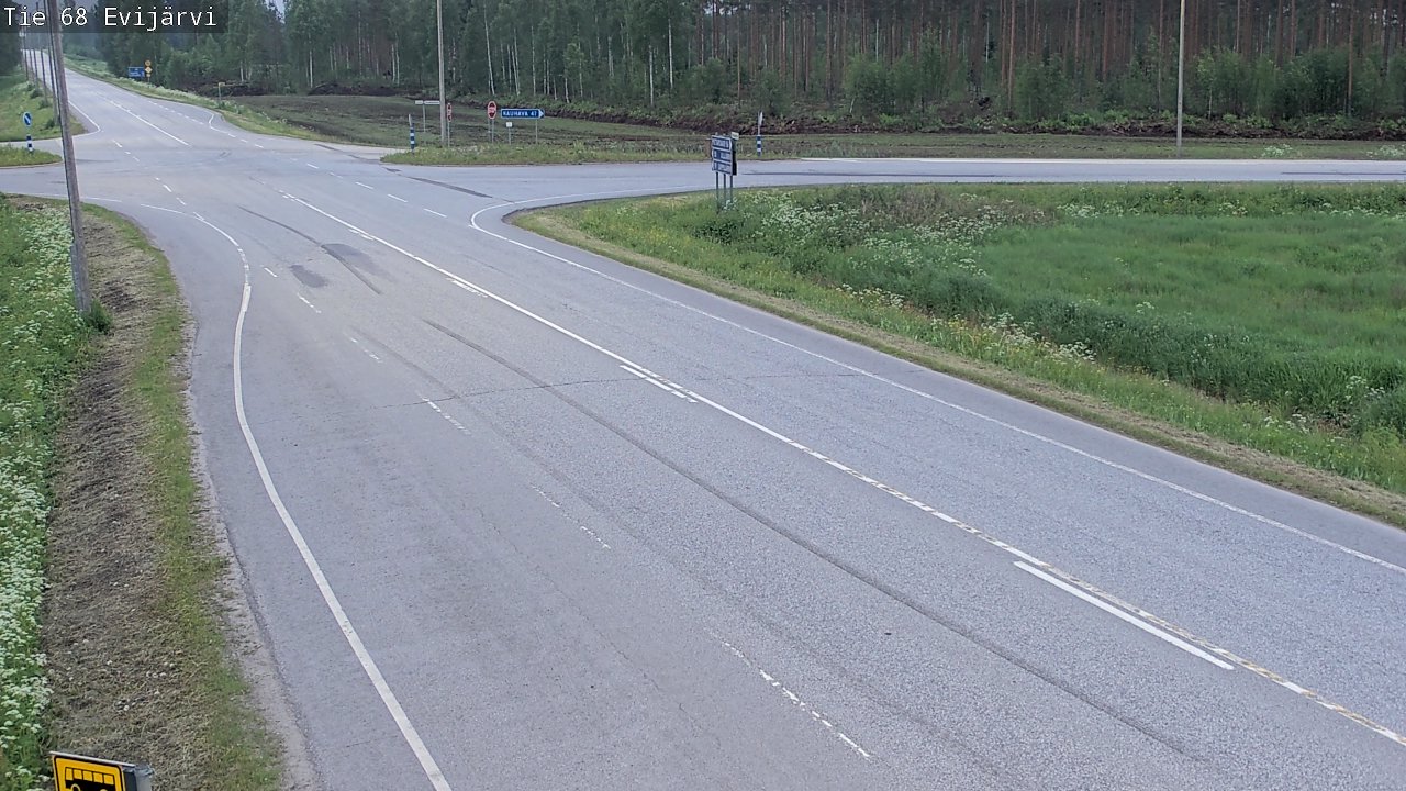 Kelikamerat Kuva Tie 68 Evijärvi, Evijärvi, Etelä-Pohjanmaa