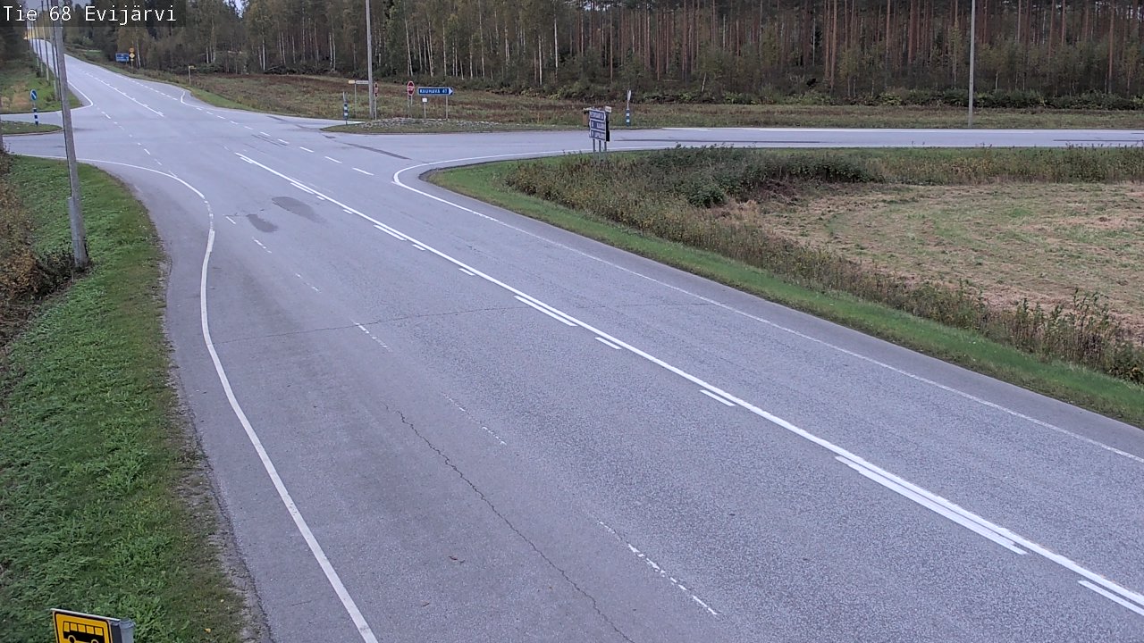 Kelikamerat Kuva Tie 68 Evijärvi, Evijärvi, Etelä-Pohjanmaa