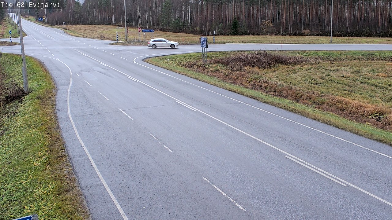 Kelikamerat Kuva Tie 68 Evijärvi, Evijärvi, Etelä-Pohjanmaa