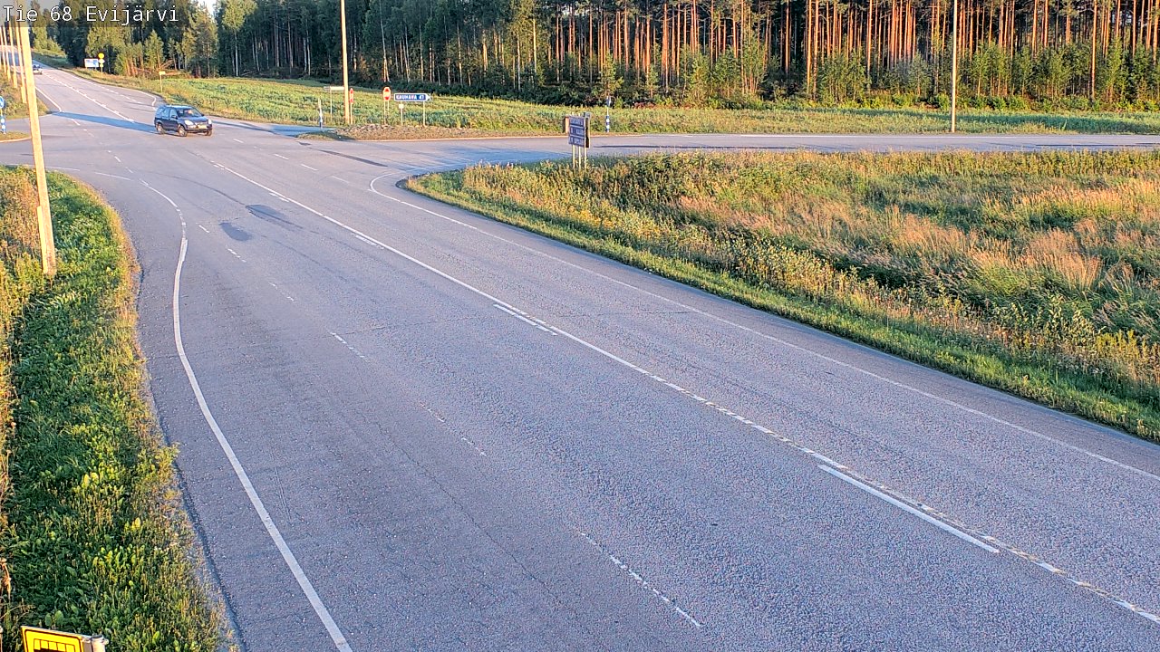 Kelikamerat Kuva Tie 68 Evijärvi, Evijärvi, Etelä-Pohjanmaa