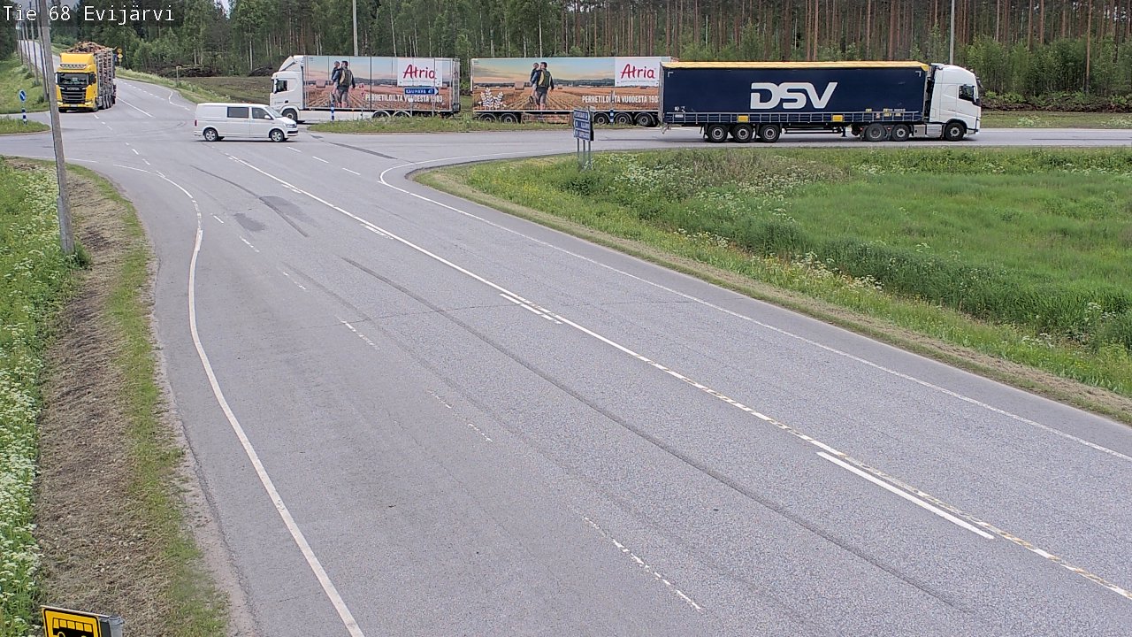 Kelikamerat Kuva Tie 68 Evijärvi, Evijärvi, Etelä-Pohjanmaa