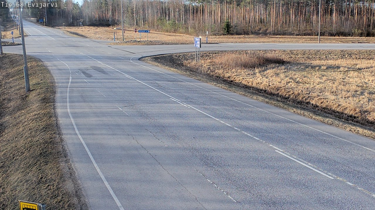 Kelikamerat Kuva Tie 68 Evijärvi, Evijärvi, Etelä-Pohjanmaa