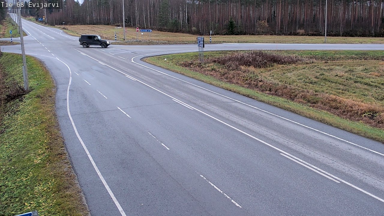 Kelikamerat Kuva Tie 68 Evijärvi, Evijärvi, Etelä-Pohjanmaa