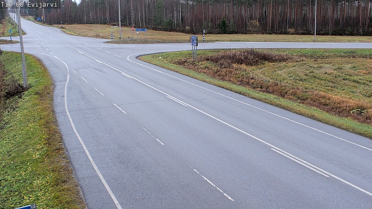 Kelikamerat Kuva Tie 68 Evijärvi, Evijärvi, Etelä-Pohjanmaa