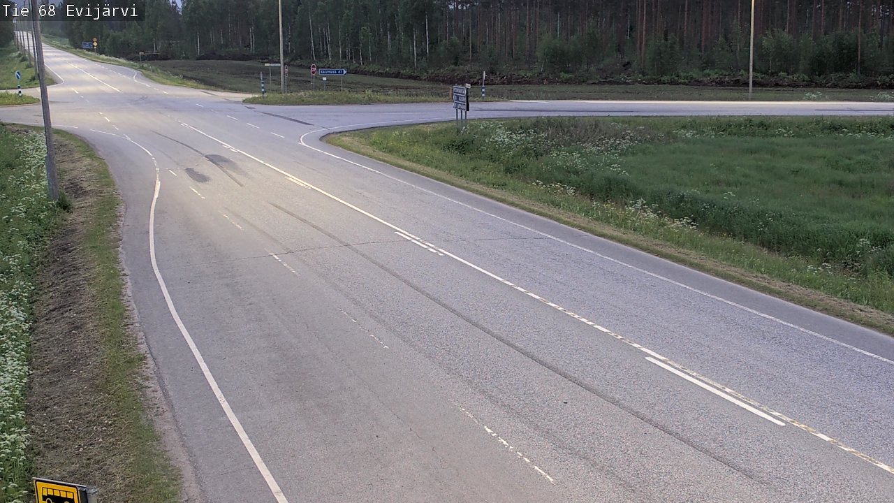 Kelikamerat Kuva Tie 68 Evijärvi, Evijärvi, Etelä-Pohjanmaa