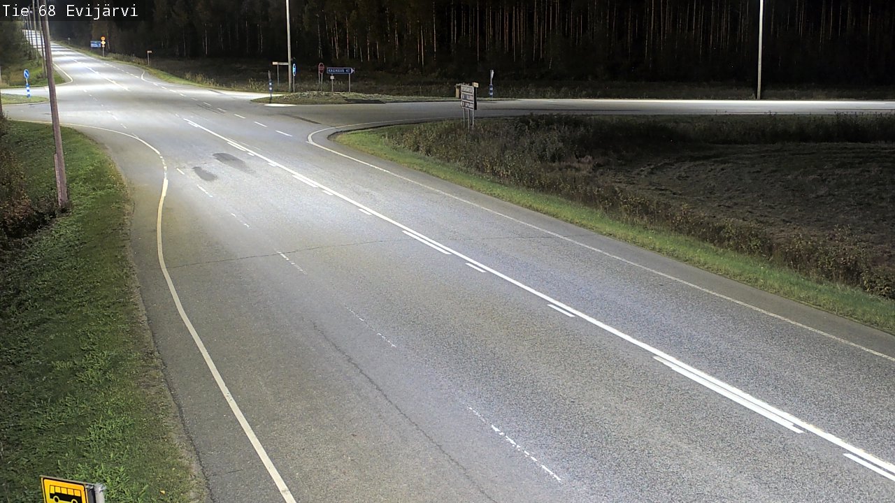 Kelikamerat Kuva Tie 68 Evijärvi, Evijärvi, Etelä-Pohjanmaa