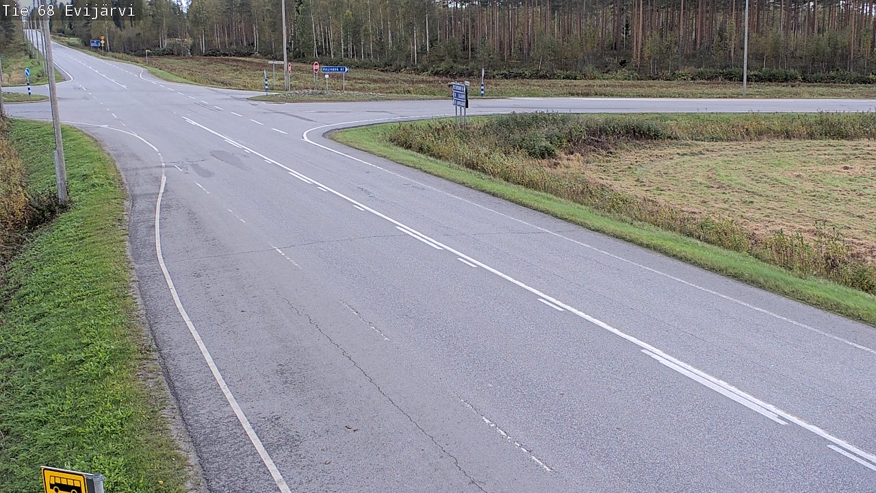Kelikamerat Kuva Tie 68 Evijärvi, Evijärvi, Etelä-Pohjanmaa
