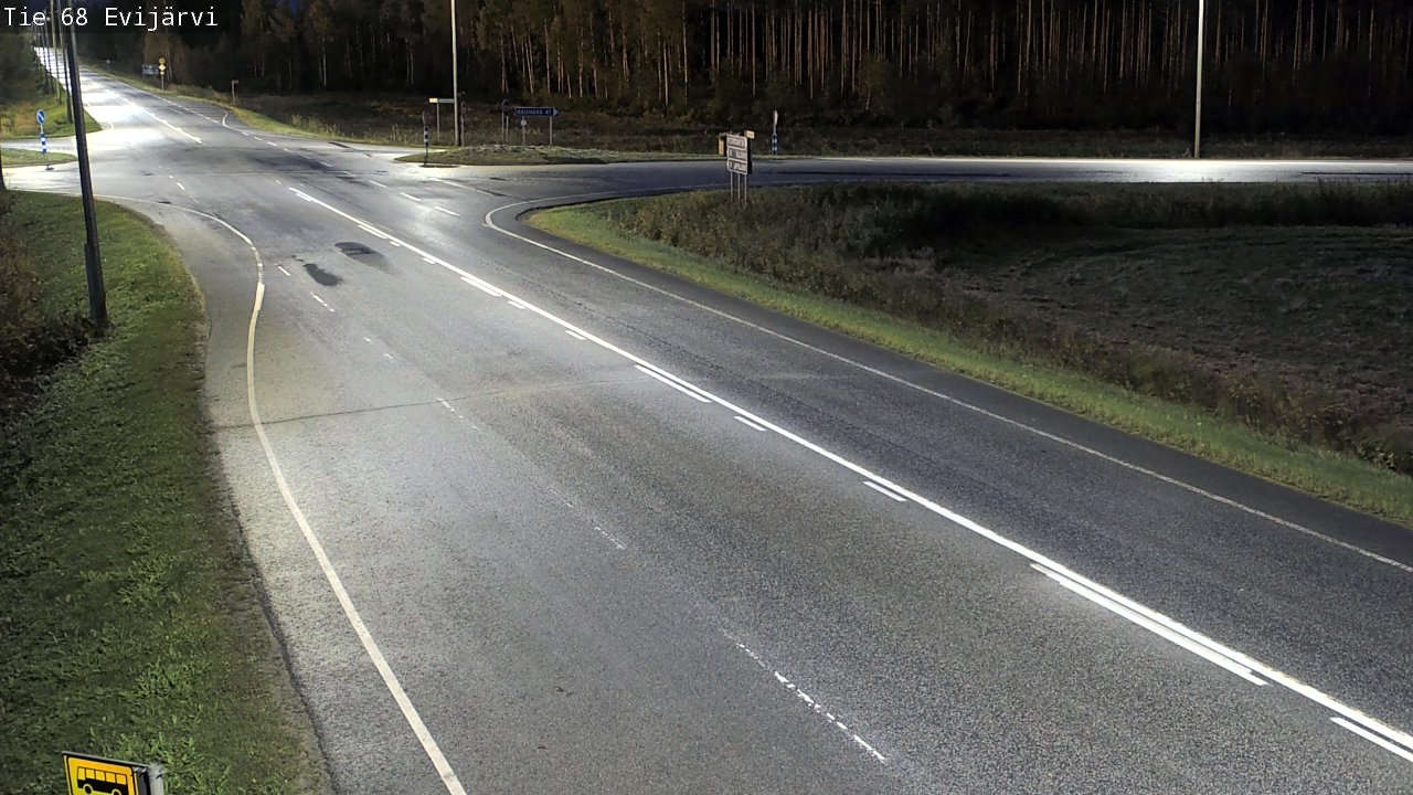 Kelikamerat Kuva Tie 68 Evijärvi, Evijärvi, Etelä-Pohjanmaa