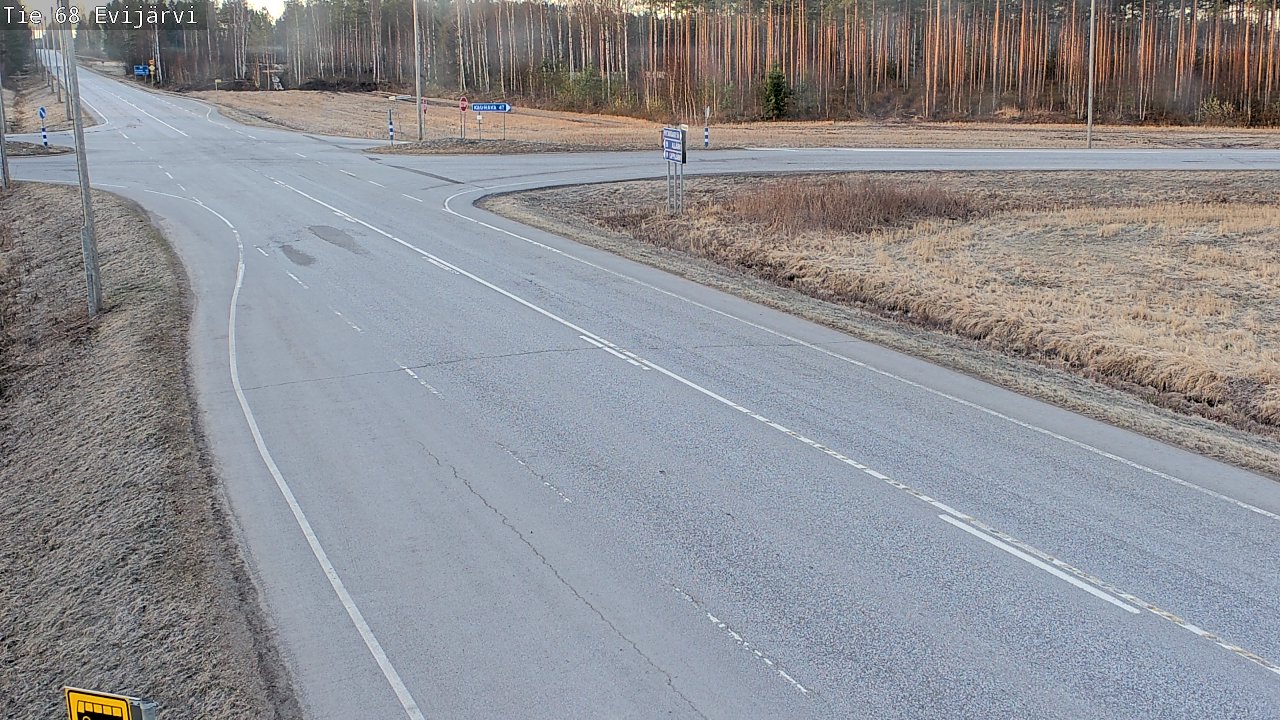 Kelikamerat Kuva Tie 68 Evijärvi, Evijärvi, Etelä-Pohjanmaa