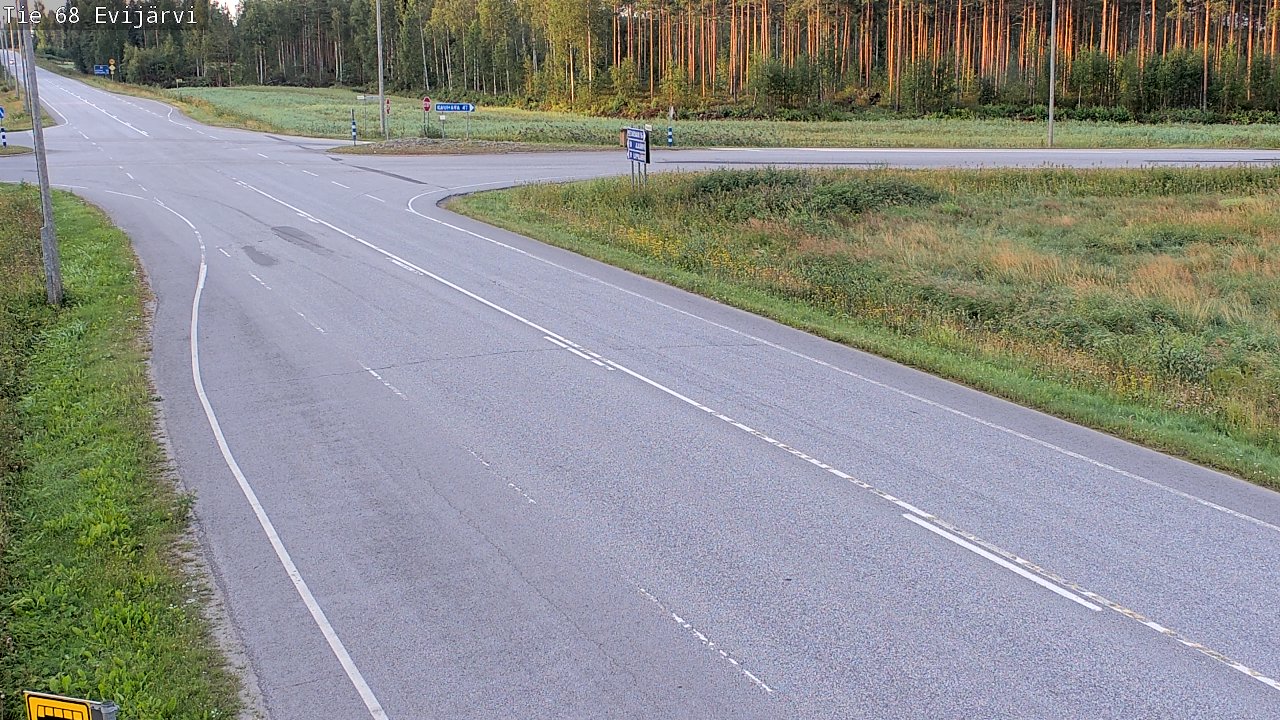 Kelikamerat Kuva Tie 68 Evijärvi, Evijärvi, Etelä-Pohjanmaa