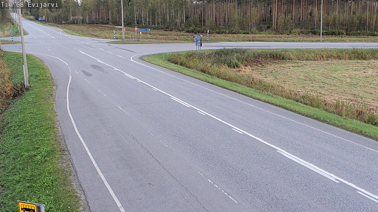 Kelikamerat Kuva Tie 68 Evijärvi, Evijärvi, Etelä-Pohjanmaa