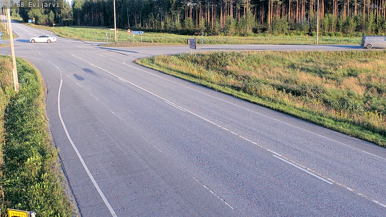 Kelikamerat Kuva Tie 68 Evijärvi, Evijärvi, Etelä-Pohjanmaa