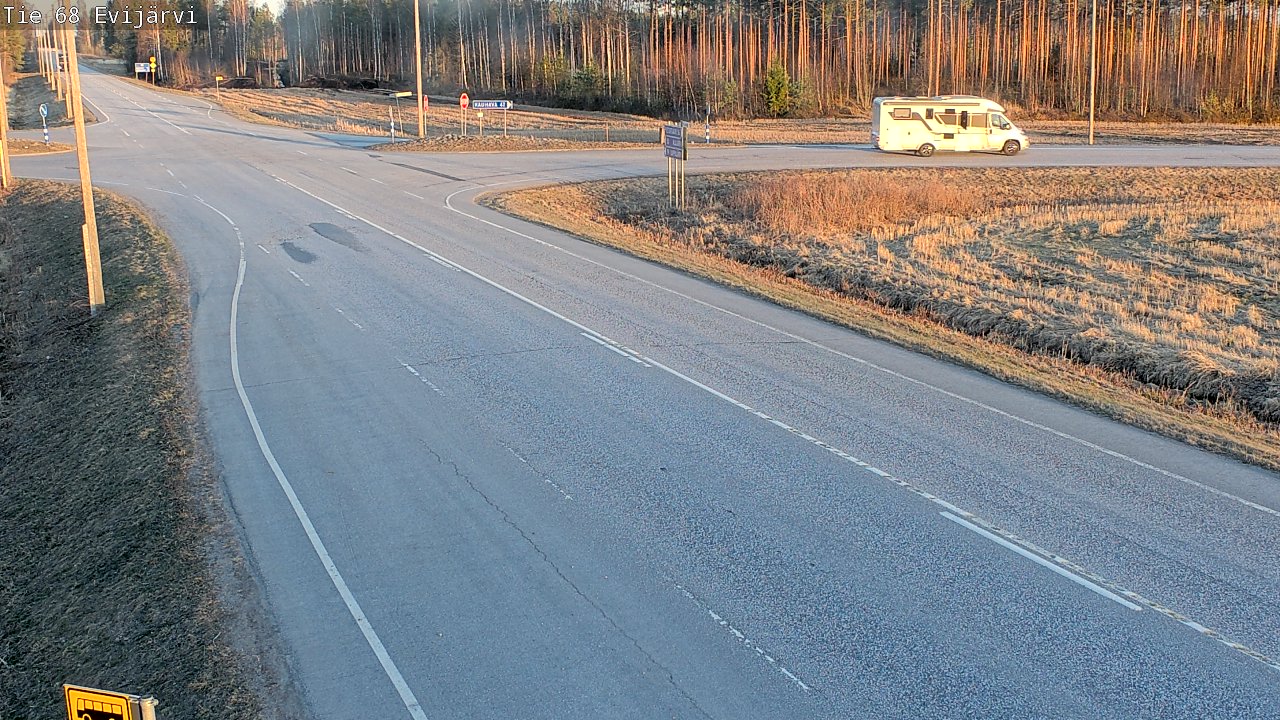 Kelikamerat Kuva Tie 68 Evijärvi, Evijärvi, Etelä-Pohjanmaa