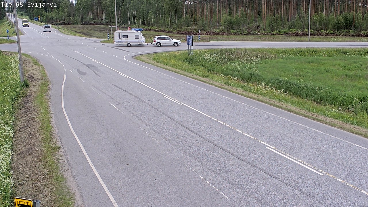 Kelikamerat Kuva Tie 68 Evijärvi, Evijärvi, Etelä-Pohjanmaa