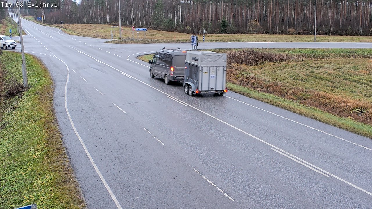 Kelikamerat Kuva Tie 68 Evijärvi, Evijärvi, Etelä-Pohjanmaa