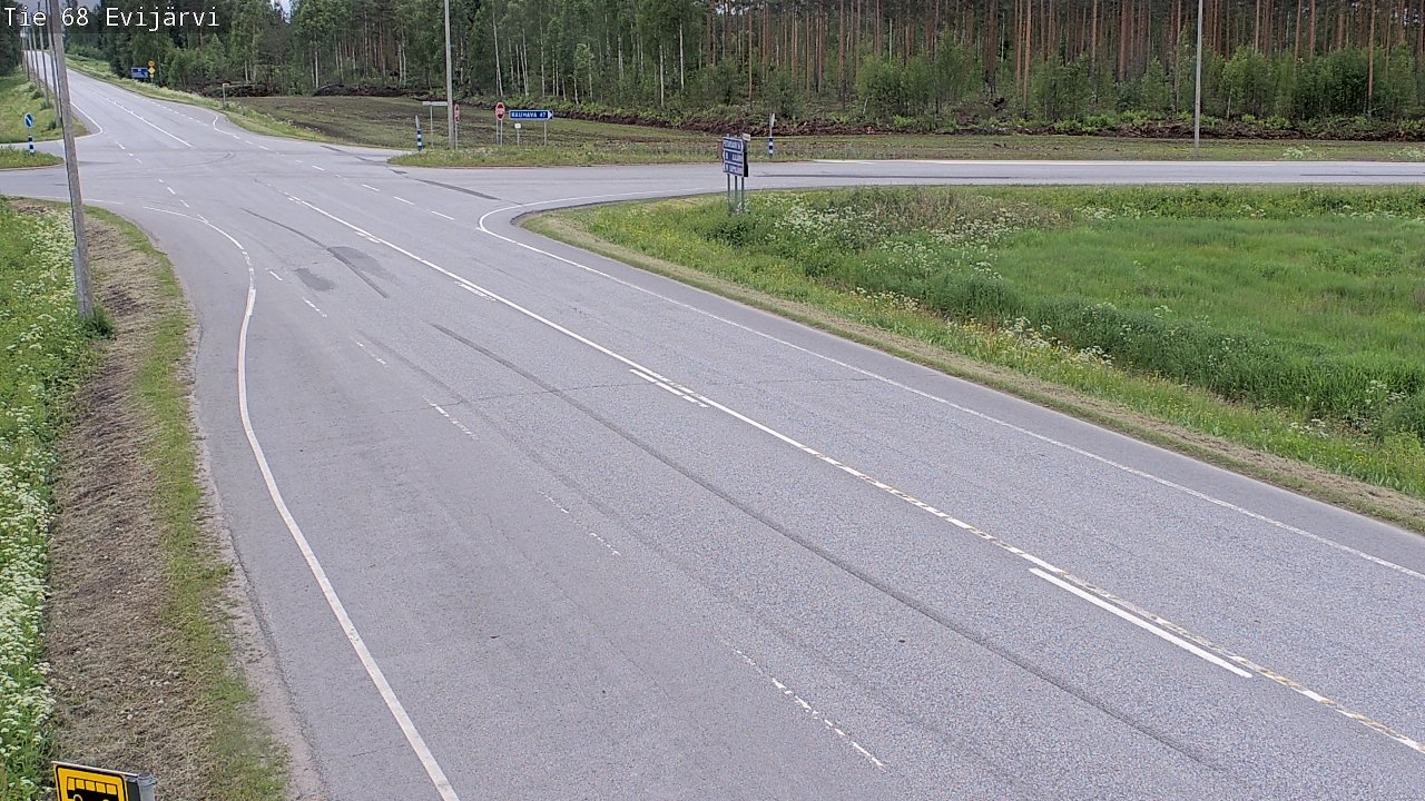 Kelikamerat Kuva Tie 68 Evijärvi, Evijärvi, Etelä-Pohjanmaa