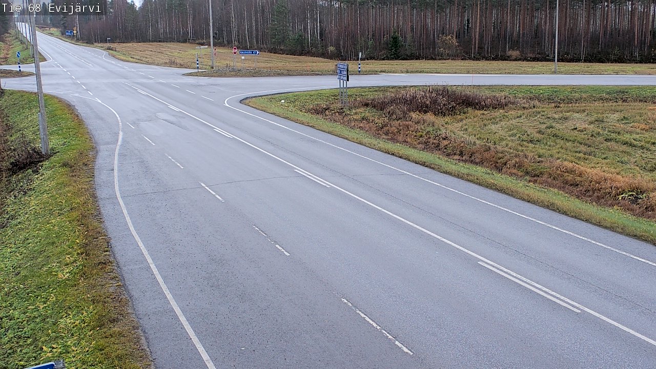 Kelikamerat Kuva Tie 68 Evijärvi, Evijärvi, Etelä-Pohjanmaa