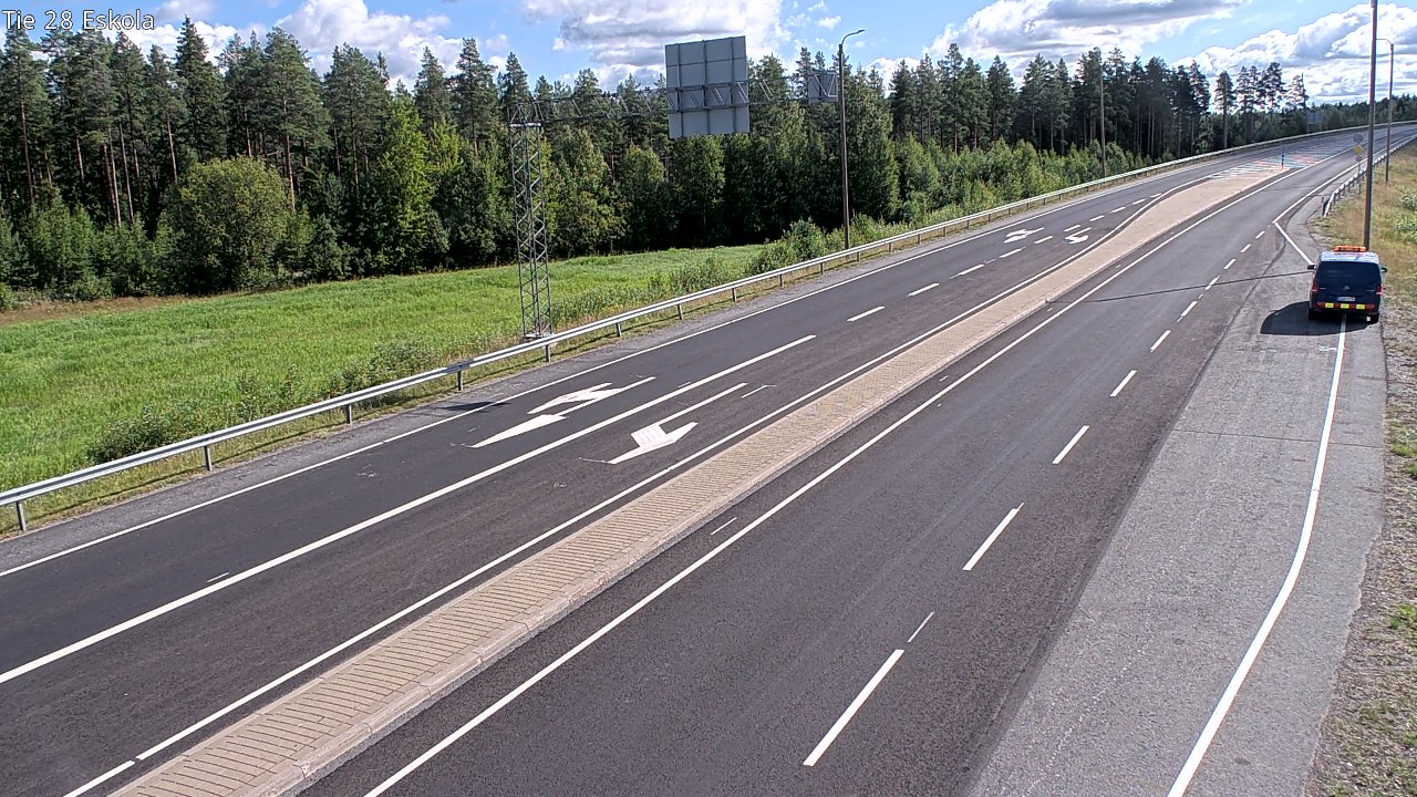Kelikamerat Kuva Tie 28 Eskola, Kannus, Keski-Pohjanmaa