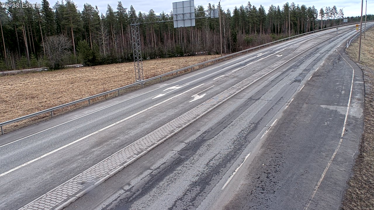 Weather Camera Image Väg 28 Eskola, Kannus, Keski-Pohjanmaa