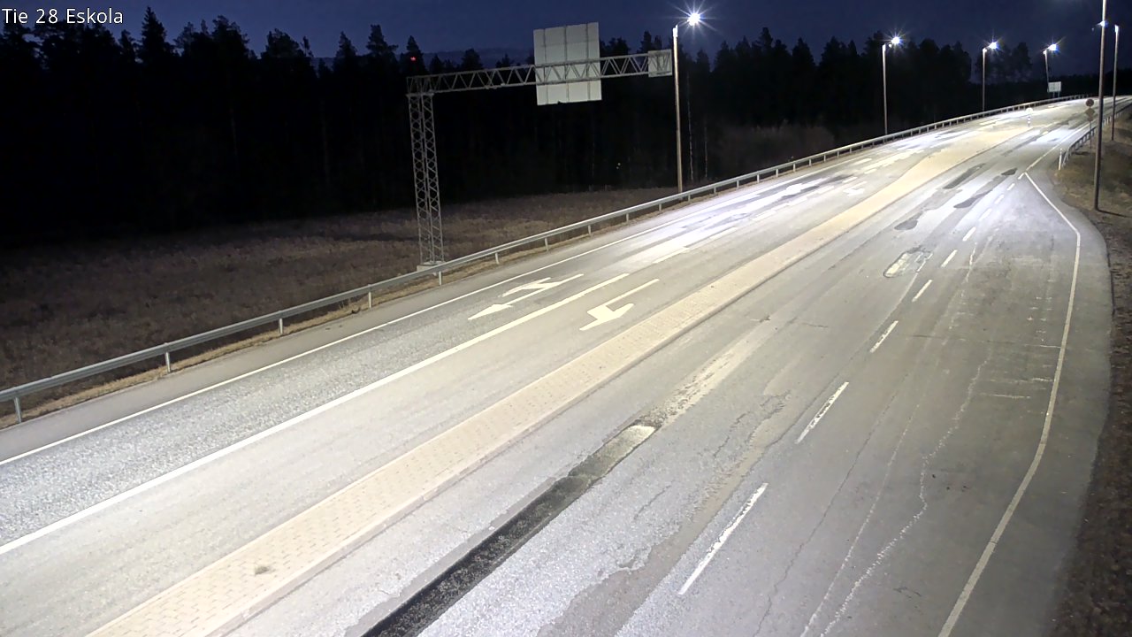 Weather Camera Image Road 28 Eskola, Kannus, Keski-Pohjanmaa