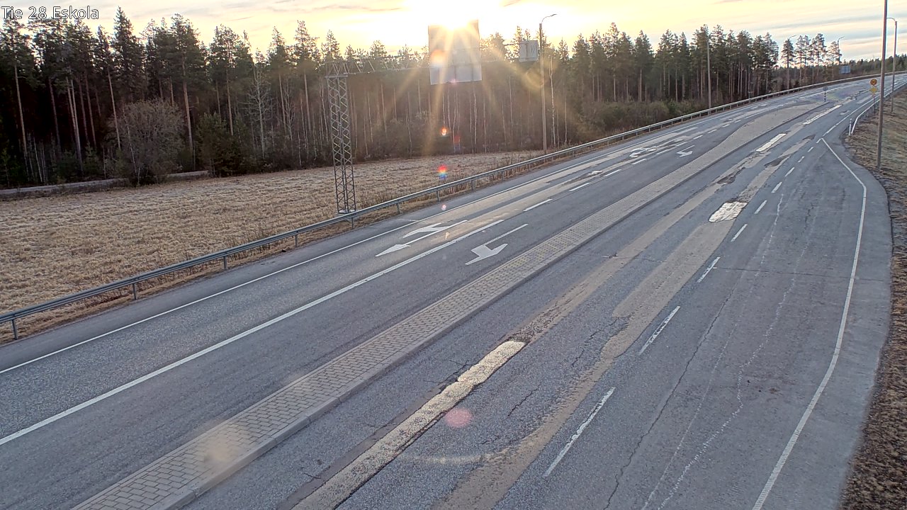 Kelikamerat Kuva Tie 28 Eskola, Kannus, Keski-Pohjanmaa