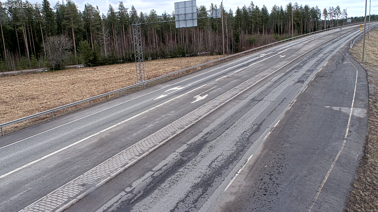 Weather Camera Image Road 28 Eskola, Kannus, Keski-Pohjanmaa