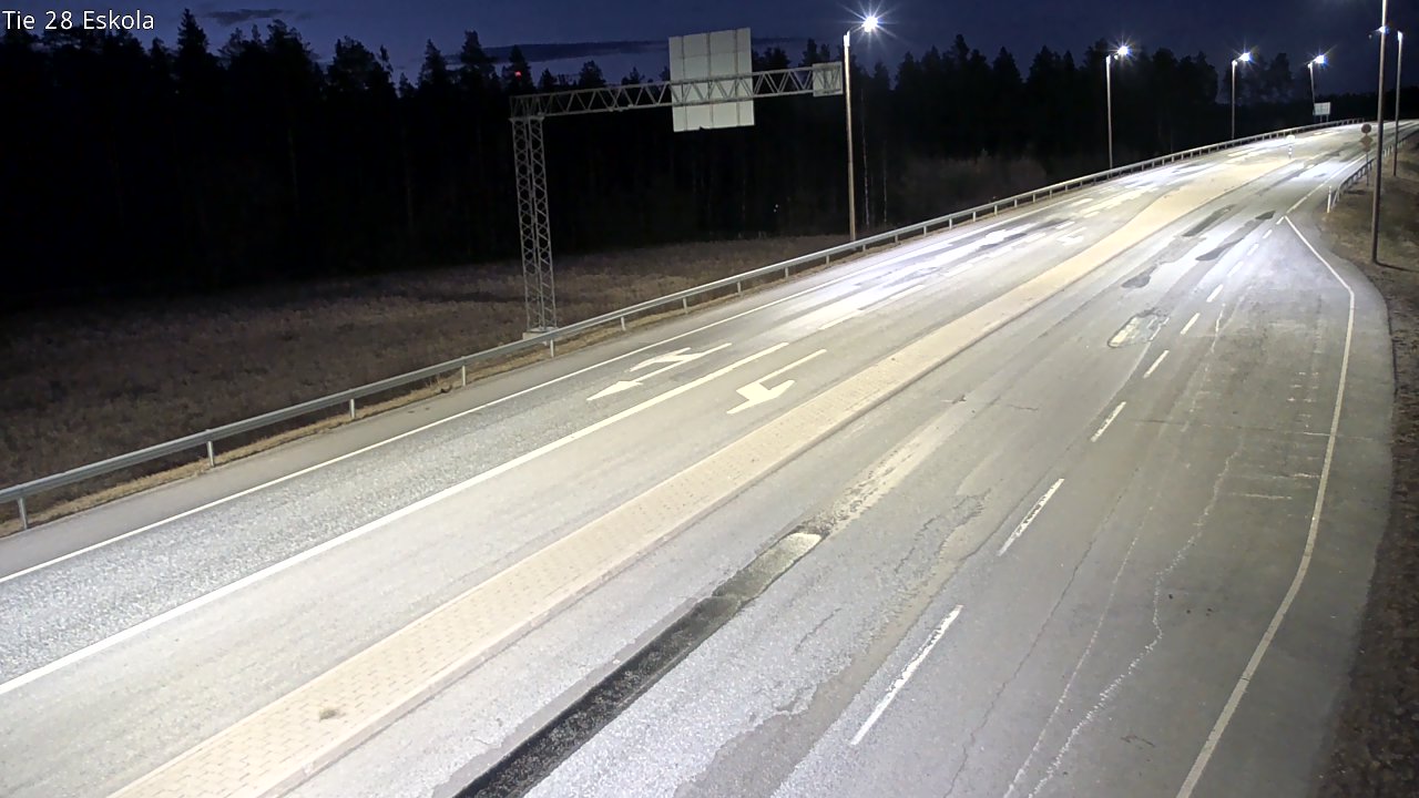 Weather Camera Image Road 28 Eskola, Kannus, Keski-Pohjanmaa