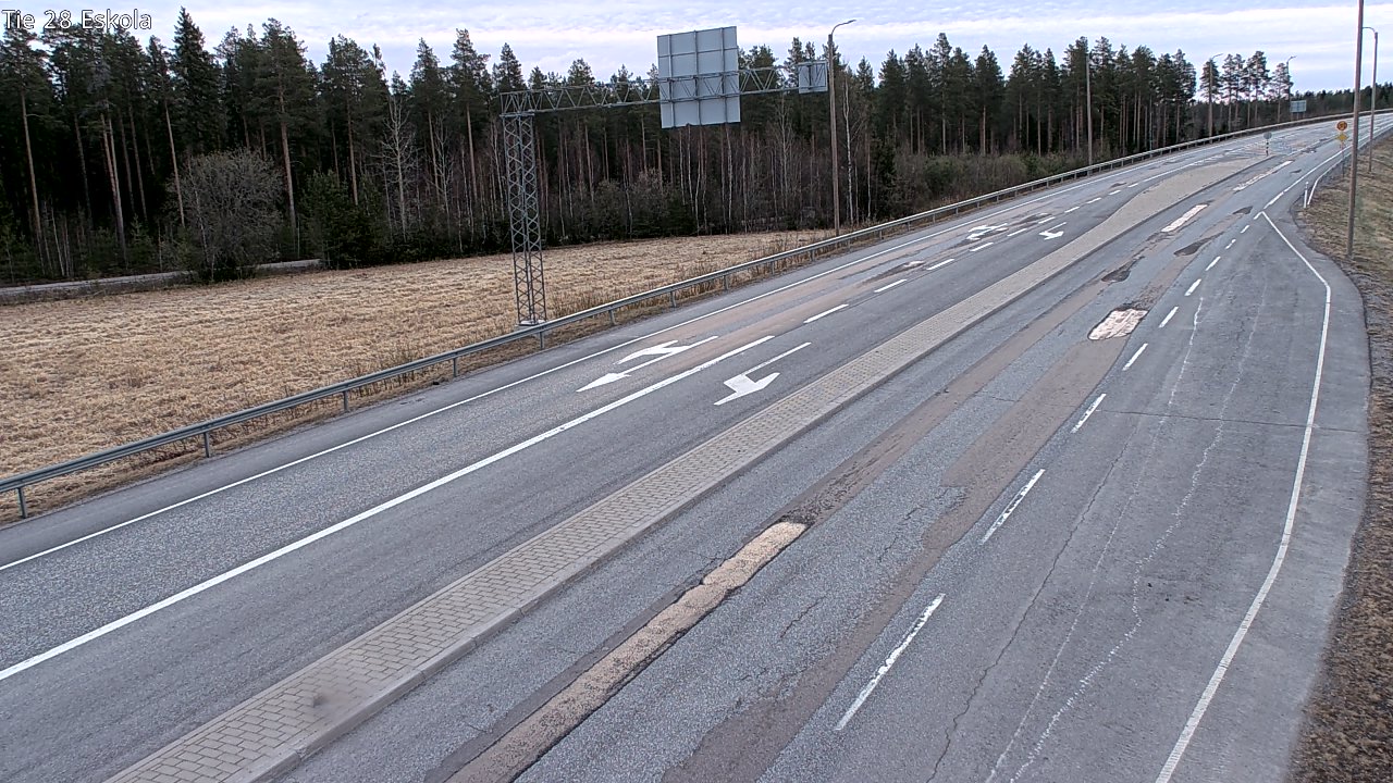 Weather Camera Image Road 28 Eskola, Kannus, Keski-Pohjanmaa