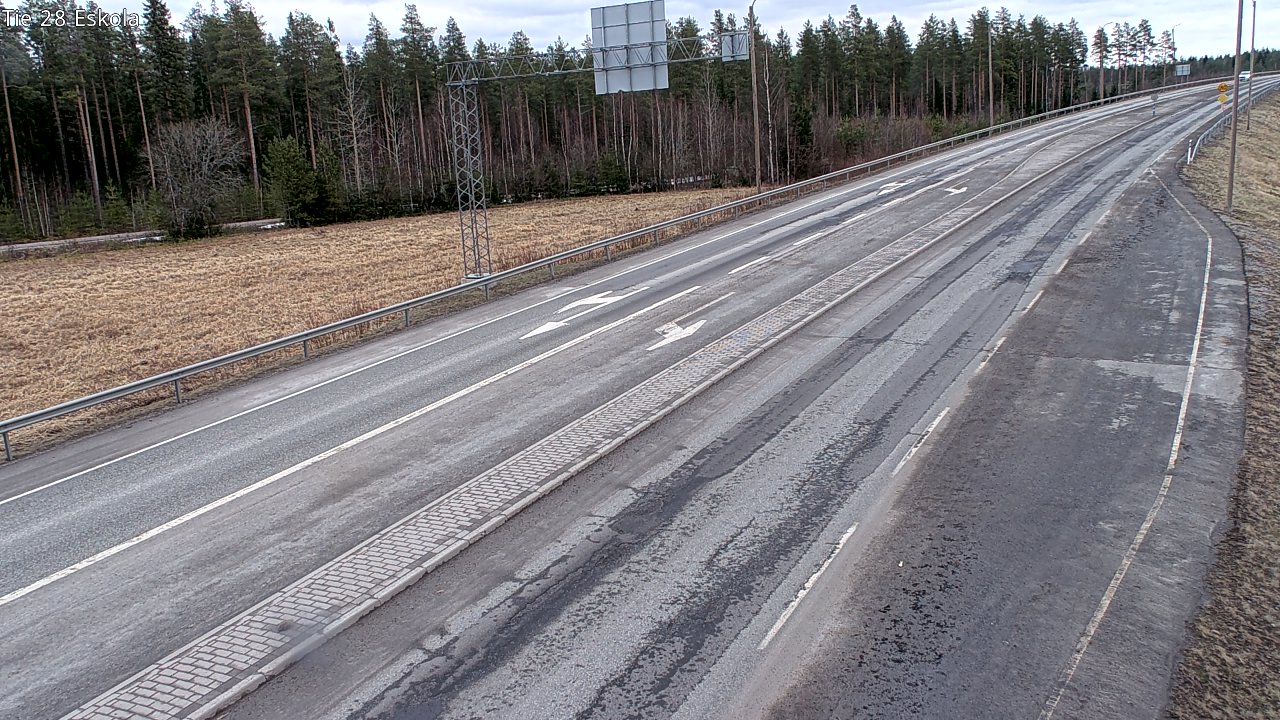 Weather Camera Image Väg 28 Eskola, Kannus, Keski-Pohjanmaa