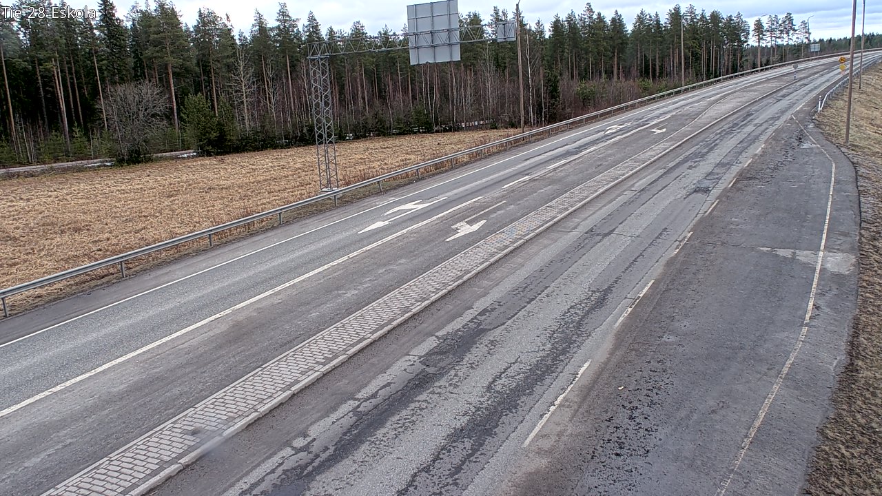 Weather Camera Image Road 28 Eskola, Kannus, Keski-Pohjanmaa